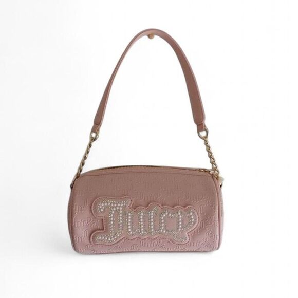 Juicy Couture $79 Pastel Pink Barrel shoulder bag - New with tags - Picture 5 of 5